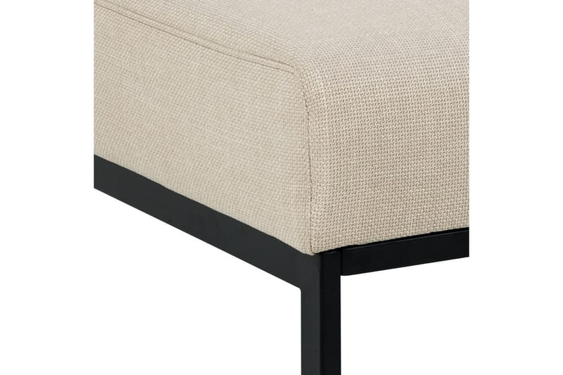 Sapita 2-sits Längsbäddad Bäddsoffa 120x200 cm i Tyg - Beige - Möbler - Soffa - Bäddsoffa