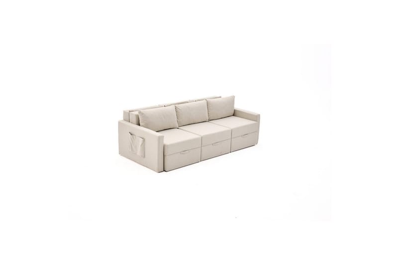 Savra Bäddsoffa 3-sits - Cream - Möbler - Soffa - Bäddsoffa