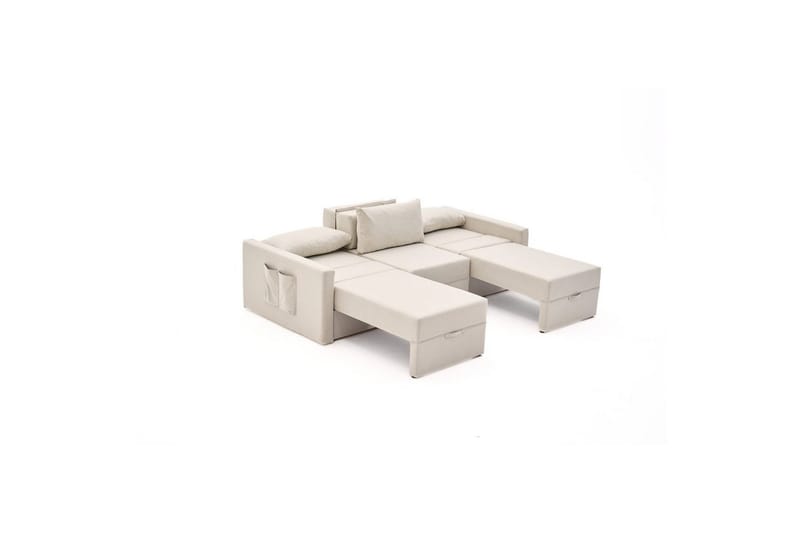 Savra Bäddsoffa 3-sits - Cream - Möbler - Soffa - Bäddsoffa