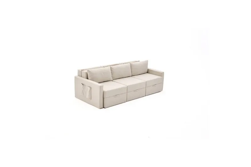 Savra Bäddsoffa 3-sits - Cream - Möbler - Soffa - Bäddsoffa