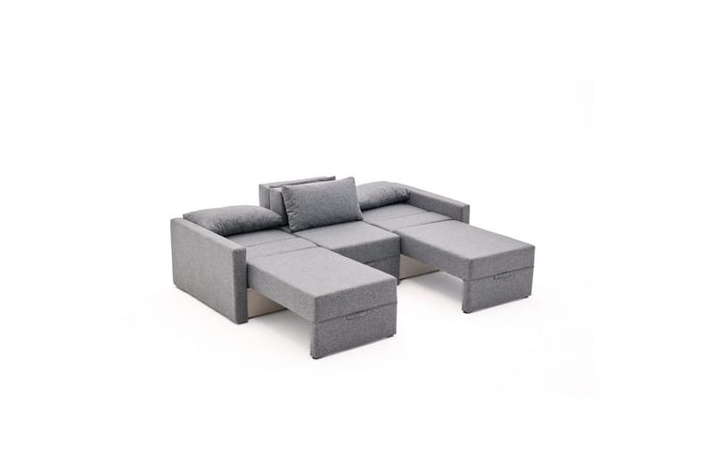 Savra Bäddsoffa 3-sits - Grå - Möbler - Soffa - Bäddsoffa