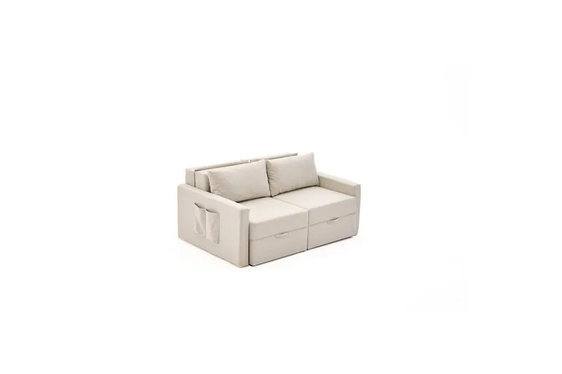 Savra Bäddsoffa med Divan 2-sits, Cream