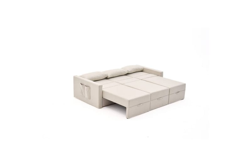 Savra Bäddsoffa med Divan 3-sits - Cream - Möbler - Soffa - Bäddsoffa