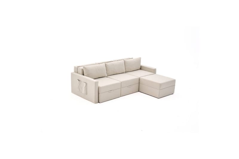 Savra Bäddsoffa med Divan 3-sits, Cream