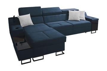 Seginus Bäddsoffa m. Divan Förvaring 3-sits 226x127