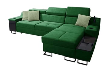 Seginus Bäddsoffa m. Divan Förvaring 3-sits 226x127