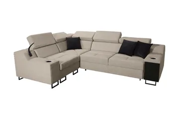 Seginus Hörnbäddsoffa 4-sits 210x127