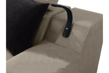 Seginus Hörnbäddsoffa 4-sits 210x127 - Beige - Möbler - Soffa - Bäddsoffa
