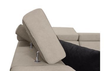 Seginus Hörnbäddsoffa m. Divan 5-sits 268x127 - Beige - Möbler - Soffa - Bäddsoffa