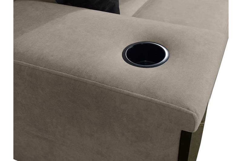 Seginus Hörnbäddsoffa m. Divan 5-sits 268x127 - Blå - Möbler - Soffa - Bäddsoffa