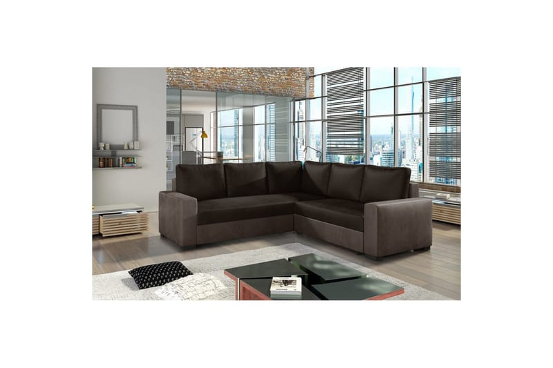 Sektion Eltap Canis 235x235x89 cm, Monolith 29, Monolith 09, Brun, Mörkbeige