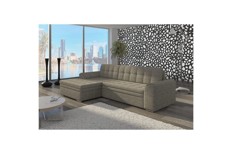 Sektion Eltap Conforti 275x165x78 cm, Berlin 01, Grå, Vänster