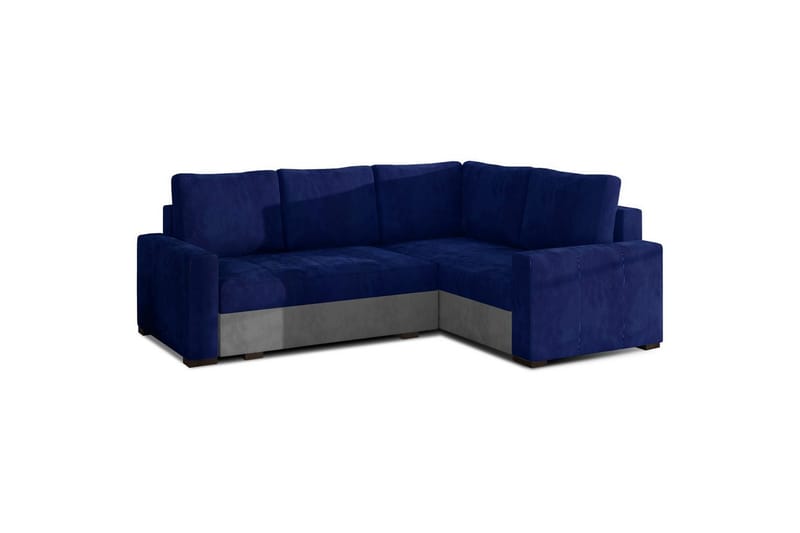 Sektion Eltap Corona 235x162x90 cm - Kronos 09, Paros 05, Mörkblå, Ljusgrå, Höger - Möbler - Soffa - Bäddsoffa
