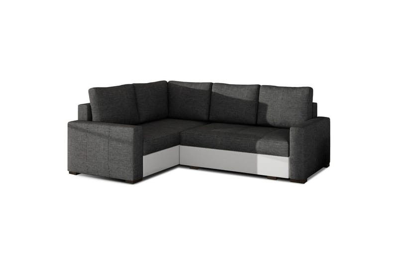 Sektion Eltap Corona 235x162x90 cm - Sawana 05, Soft 17, Grå, Vit, Vänster - Möbler - Soffa - Bäddsoffa