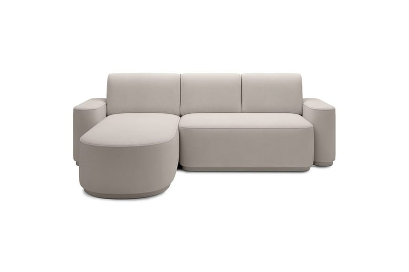 Sektionssoffa Eltap Aurumm 285x92x180 cm - Amore 01, Vit, Vänster - Möbler - Soffa - Bäddsoffa