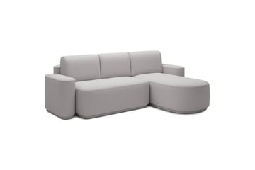 Sektionssoffa Eltap Aurumm 285x92x180 cm - Enjoy 04, Grå, Höger - Möbler - Soffa - Bäddsoffa