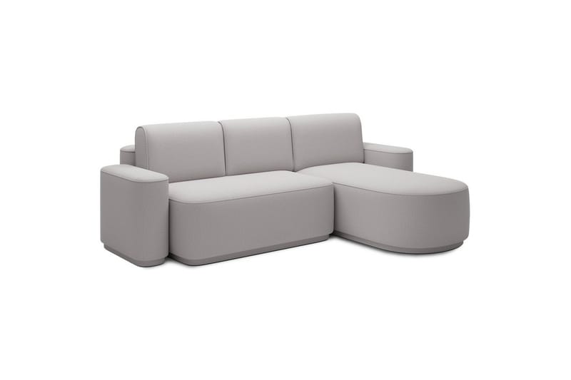 Sektionssoffa Eltap Aurumm 285x92x180 cm - Enjoy 04, Grå, Höger - Möbler - Soffa - Bäddsoffa
