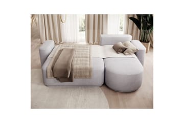 Sektionssoffa Eltap Aurumm 285x92x180 cm - Enjoy 04, Grå, Höger - Möbler - Soffa - Bäddsoffa