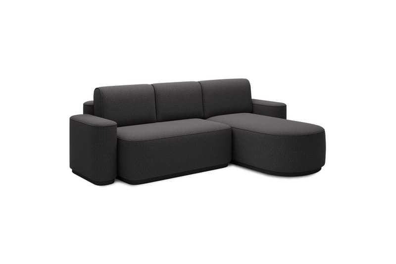 Sektionssoffa Eltap Aurumm 285x92x180 cm - Enjoy 05, Mörkgrå, Höger - Möbler - Soffa - Bäddsoffa