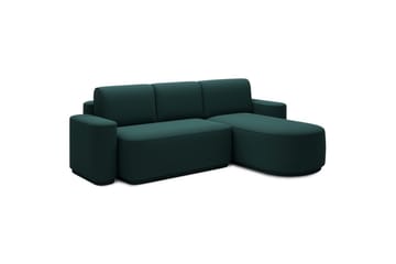 Sektionssoffa Eltap Aurumm 285x92x180 cm - Enjoy 35, Grön, Höger - Möbler - Soffa - Bäddsoffa