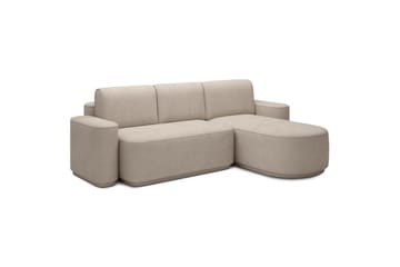 Sektionssoffa Eltap Aurumm 285x92x180 cm - Touch 18, Beige, Höger - Möbler - Soffa - Bäddsoffa