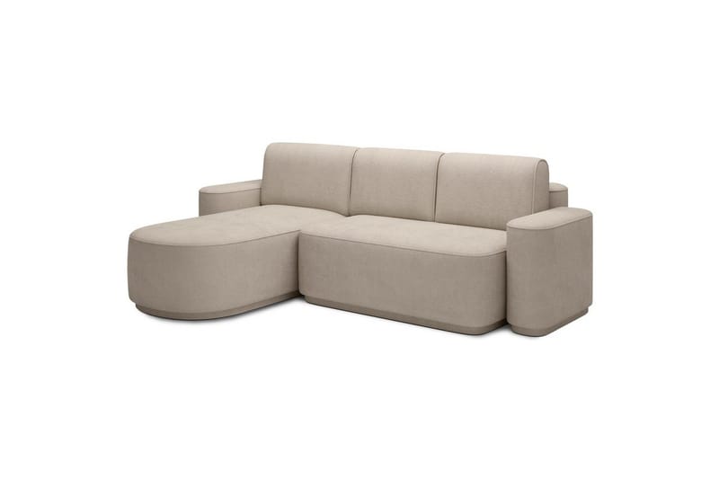 Sektionssoffa Eltap Aurumm 285x92x180 cm - Touch 18, Beige, Vänster - Möbler - Soffa - Bäddsoffa