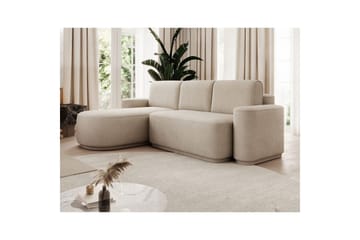 Sektionssoffa Eltap Aurumm 285x92x180 cm - Touch 18, Beige, Vänster - Möbler - Soffa - Bäddsoffa