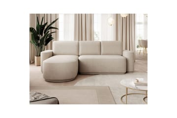 Sektionssoffa Eltap Aurumm 285x92x180 cm - Touch 18, Beige, Vänster - Möbler - Soffa - Bäddsoffa