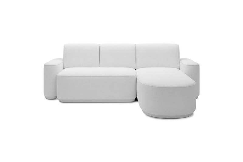 Sektionssoffa Eltap Aurumm 285x92x180 cm - Paolli 01 Vit, Höger - Möbler - Soffa - Bäddsoffa
