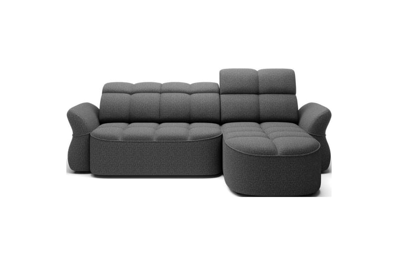 Sektionssoffa Eltap Beneth 301x115x185 cm - Breona 04, Grå, Höger - Möbler - Soffa - Bäddsoffa