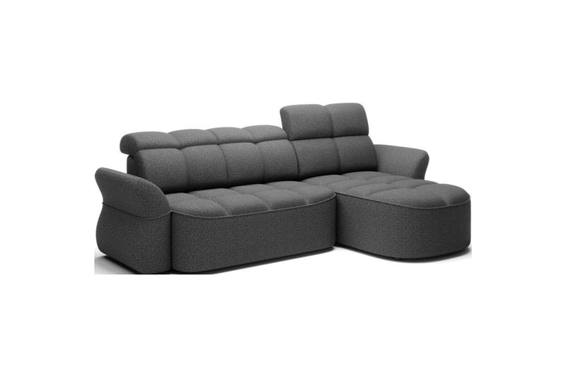 Sektionssoffa Eltap Beneth 301x115x185 cm - Breona 04, Grå, Höger - Möbler - Soffa - Bäddsoffa