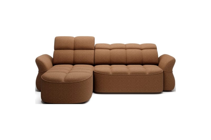 Sektionssoffa Eltap Beneth 301x115x185 cm - Breona 45, Gul, Vänster - Möbler - Soffa - Bäddsoffa