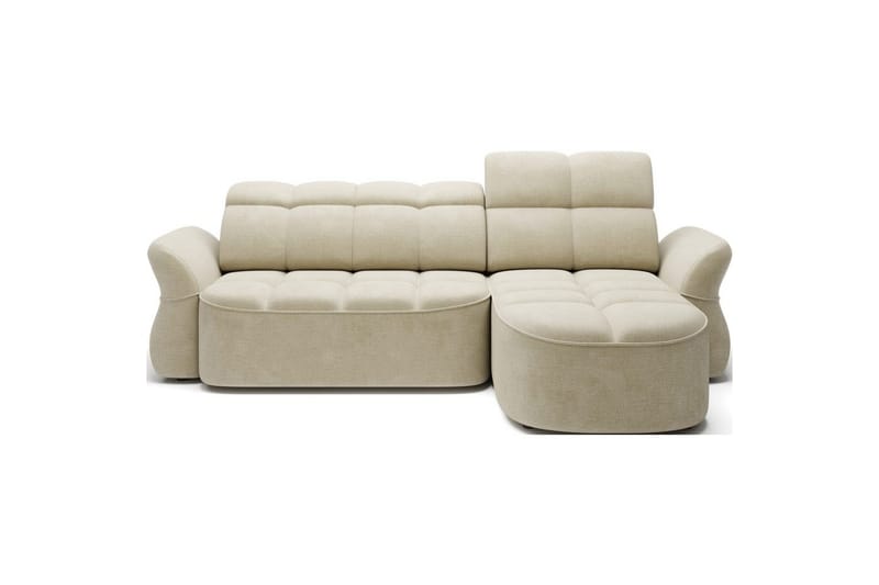 Sektionssoffa Eltap Beneth 301x115x185 cm - Monolith 04, Beige, Höger - Möbler - Soffa - Bäddsoffa