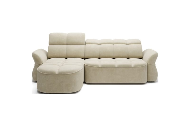 Sektionssoffa Eltap Beneth 301x115x185 cm - Monolith 04, Beige, Vänster - Möbler - Soffa - Bäddsoffa