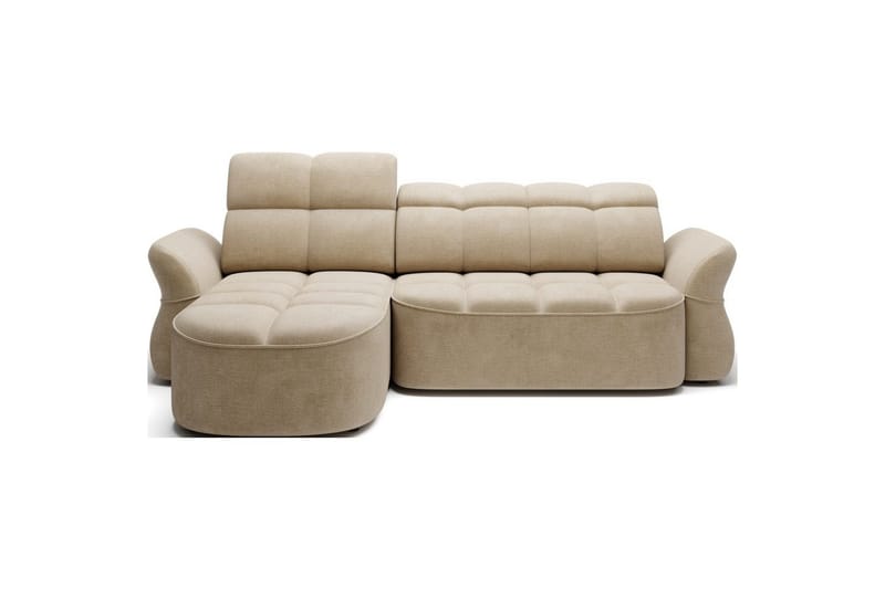 Sektionssoffa Eltap Beneth 301x115x185 cm - Nube 20, Beige, Vänster - Möbler - Soffa - Bäddsoffa