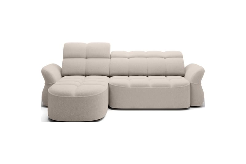 Sektionssoffa Eltap Beneth 301x115x185 cm - Royal 18, Beige, Vänster - Möbler - Soffa - Bäddsoffa
