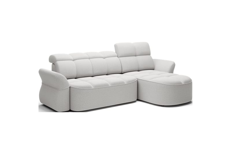 Sektionssoffa Eltap Beneth 301x115x185 cm - Space 03, Ljusgrå, Höger - Möbler - Soffa - Bäddsoffa