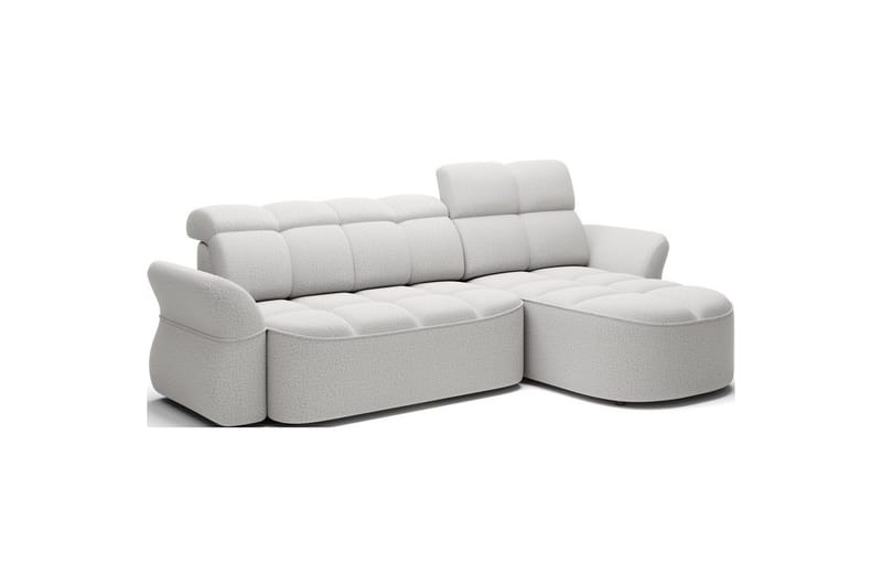 Sektionssoffa Eltap Beneth 301x115x185 cm - Space 03, Ljusgrå, Höger - Möbler - Soffa - Bäddsoffa