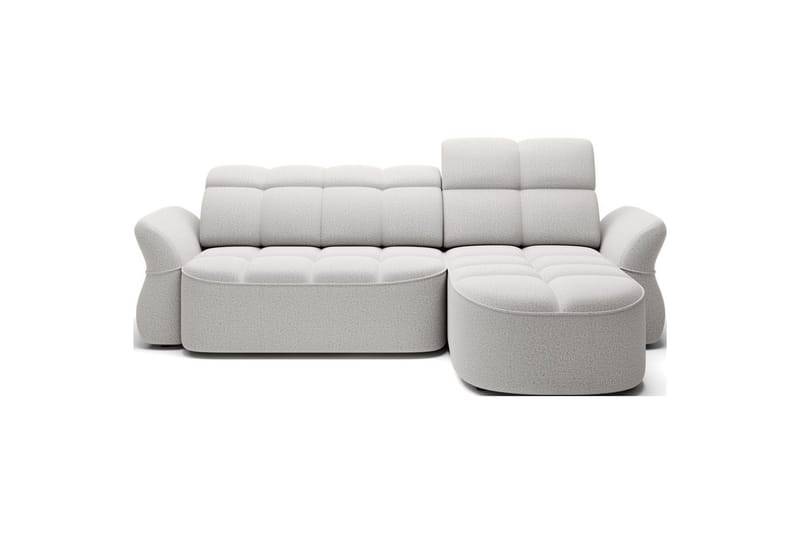 Sektionssoffa Eltap Beneth 301x115x185 cm, Space 03, Ljusgrå, Höger