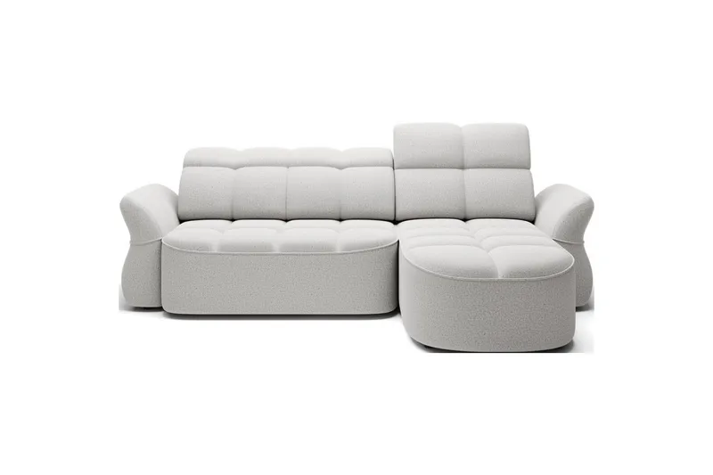 Sektionssoffa Eltap Beneth 301x115x185 cm - Space 03, Ljusgrå, Höger - Möbler - Soffa - Bäddsoffa