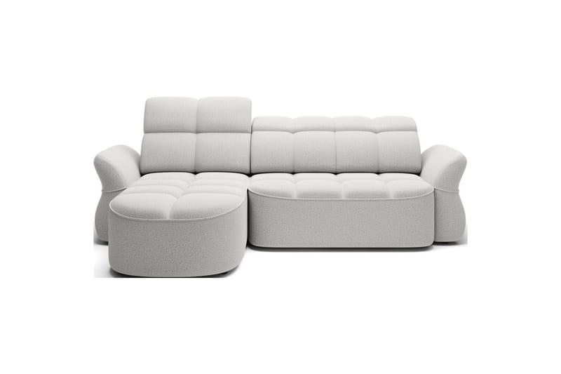 Sektionssoffa Eltap Beneth 301x115x185 cm - Space 03, Ljusgrå, Vänster - Möbler - Soffa - Bäddsoffa
