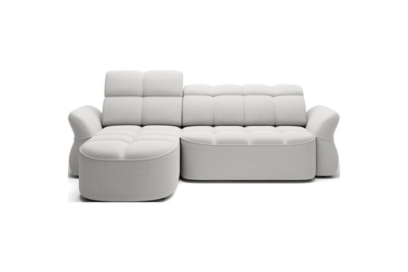 Sektionssoffa Eltap Beneth 301x115x185 cm - Space 03, Ljusgrå, Vänster - Möbler - Soffa - Bäddsoffa