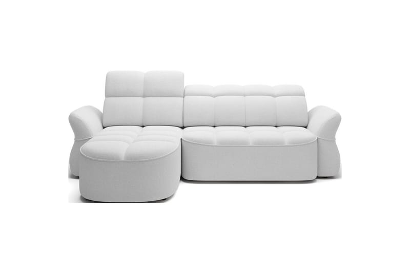 Sektionssoffa Eltap Beneth 301x115x185 cm - Paolli 01 Vit, Vänster - Möbler - Soffa - Bäddsoffa