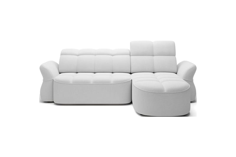 Sektionssoffa Eltap Beneth 301x115x185 cm - Paolli 01 Vit, Höger - Möbler - Soffa - Bäddsoffa