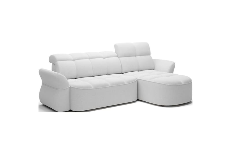 Sektionssoffa Eltap Beneth 301x115x185 cm - Paolli 01 Vit, Höger - Möbler - Soffa - Bäddsoffa