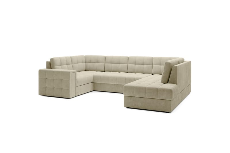 Sektionssoffa Eltap Blewett 299x198x82 cm - Monolith 04, Beige, Höger - Möbler - Soffa - Bäddsoffa