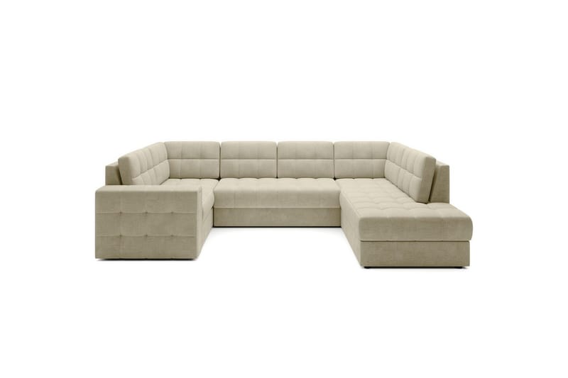 Sektionssoffa Eltap Blewett 299x198x82 cm - Monolith 04, Beige, Höger - Möbler - Soffa - Bäddsoffa