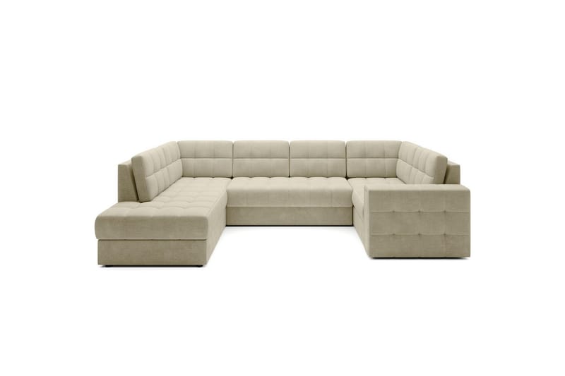 Sektionssoffa Eltap Blewett 299x198x82 cm - Monolith 04, Beige, Vänster - Möbler - Soffa - Bäddsoffa