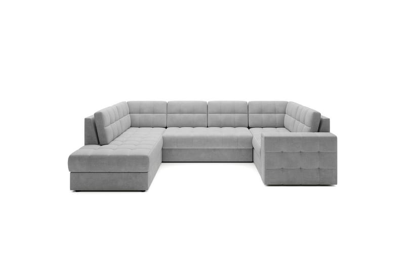 Sektionssoffa Eltap Blewett 299x198x82 cm - Monolith 84, Ljusgrå, Vänster - Möbler - Soffa - Bäddsoffa