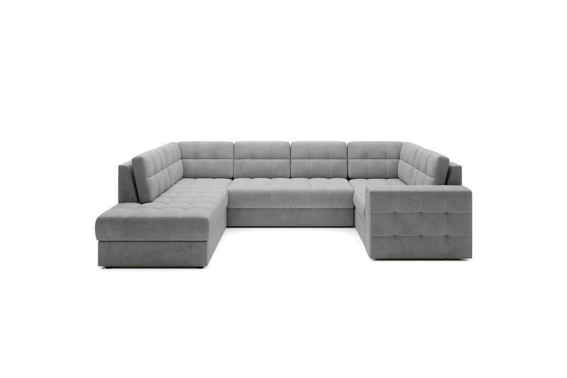 Sektionssoffa Eltap Blewett 299x198x82 cm - Monolith 85, Grå, Vänster - Möbler - Soffa - Bäddsoffa